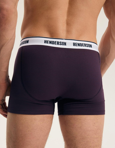 Henderson 45476 Free Herren Boxershorts 2er-Pack Baumwolle mit breitem Logo-Bund