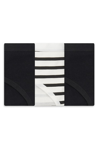 36508-K084 Henderson Schwarze Damenhöschen – Baumwoll-Bikini im 3er-Pack