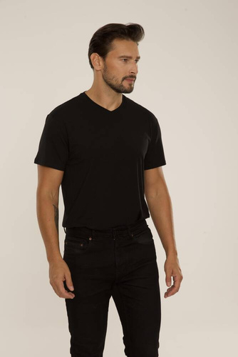 828 Chandler t-shirt De Lafense - schwarz