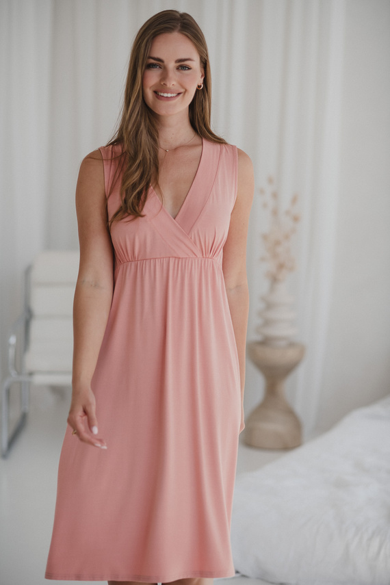 Star Light Umstands- und Stillnachthemd Kräuterrose Milk&Love – Bambusviskose | Komfort und Weiblichkeit