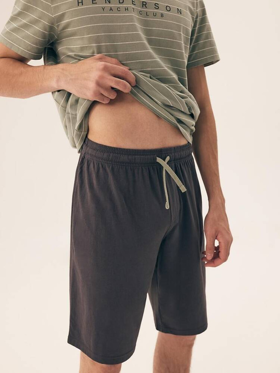 42635 Deli Henderson Premium Herrenpyjama – grün