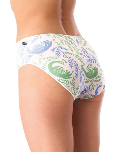 LPC 556 A'2 Damen-Slips 2er-Pack Key weiß blau