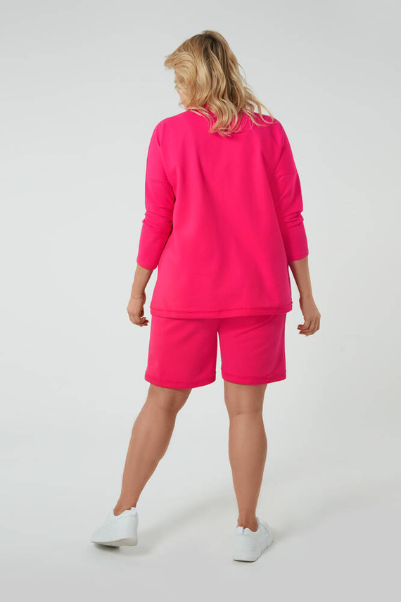 Madri Damen-Shorts Italienische Mode - fuchsia