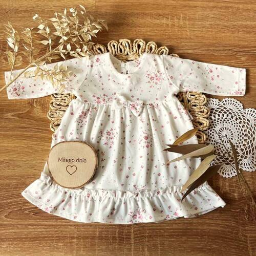 SB14302 Mamatti Kleid mit langen Ärmeln