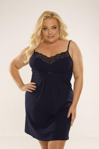 995 Chantal Nachthemd - navy blau