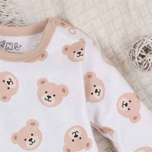 ABN-5362 Sweet Bears Nini Kleid aus Bio-Baumwolle
