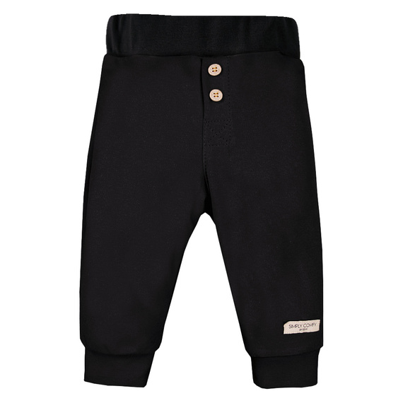Kinderhose Eevi Simply Comfy 100% Baumwolle Schwarz
