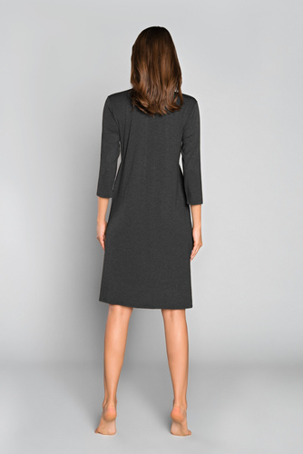 Italia Fashion Mutterschaft und Stillen 3/4 Ärmel sonata - dunkel melange/haar