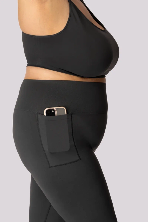 Base Damen-Leggings Mona grau