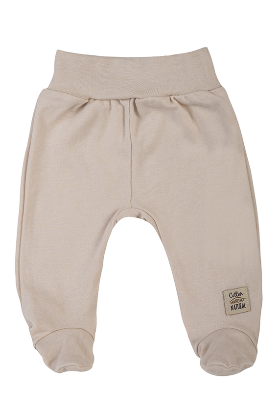 08252M Makoma Baby-Schlafanzug „Unitone MoonBeam“, beige
