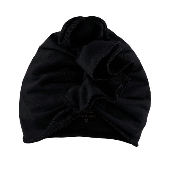 Simply Comfy Turban schwarz 100% Baumwolle