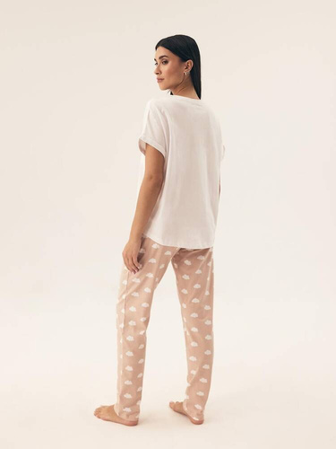 42646 Nubes Henderson Damenpyjama – Beige