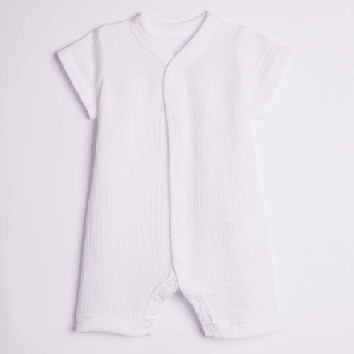 224210 Nicol Musselin Babystrampler aus Baumwolle, atmungsaktiv für den Sommer