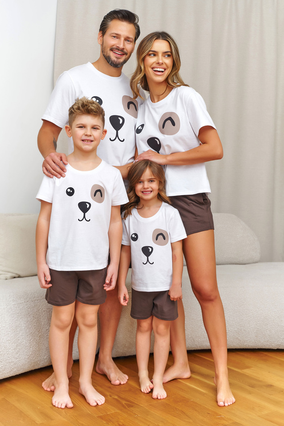 Doctor Nap 7409 Damenpyjama 100% Baumwolle mit Shorts