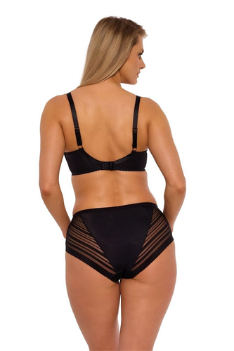Gaia Alicia BS 1397 Balconette-BH Soft Schwarz mit Bügeln