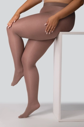 Elizabeth Queen Size Strumpfhose 70 den Terra – glatt, matt, bunt, bequem