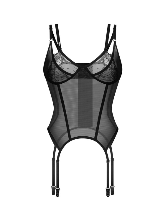 Arrowel Corset Obsessive Damenkorsett - schwarz