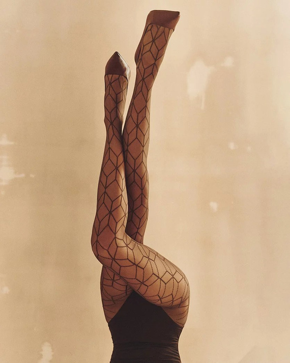 Dagna Strumpfhosen 20 den Gabriella - schwarz