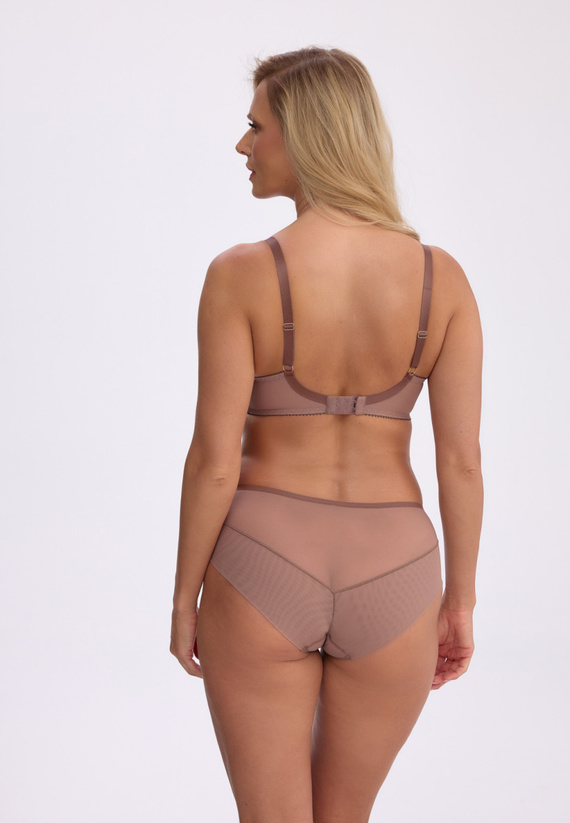 Biustonosz Semi Soft Gaia 1373 Bibiana Violett Halbschale SS5