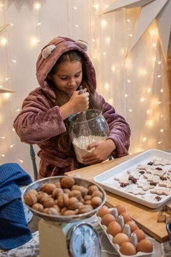 730 Serena Forex Kinder-Bademantel - Berry