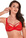 Weicher roter BH
