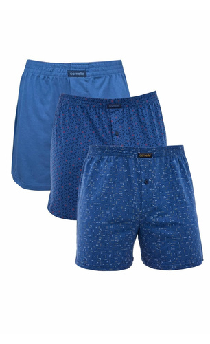 Cornette 435/02 A'3 Herren Boxershorts Baumwolle locker 3er Set