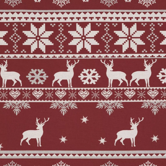 Eurofirany Oslo Weihnachtsbettwäsche – Renforcé-Baumwolle