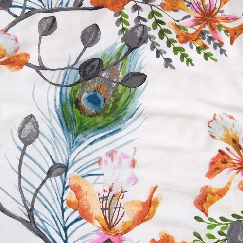 71483/1 Baumwollbettwäsche Blumen Cottonlove Darymex