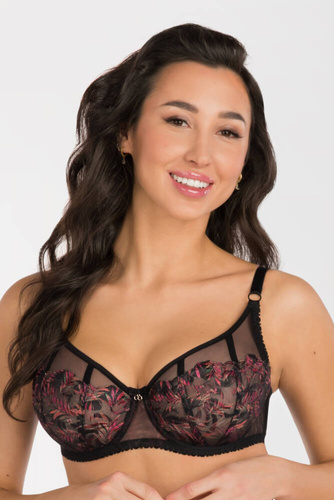 Gorsenia K793 Jenny Balconette-BH - schwarz