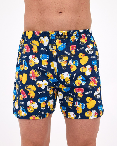 001/177 011/177 Ducks Cornette Klassische Herren-Boxershorts – Baumwolle, lustig und bequem