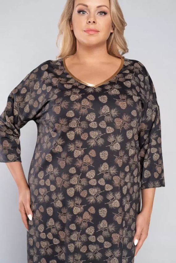 Pinnia Damen 3/4 Shirt Italia Fashion - Druck 