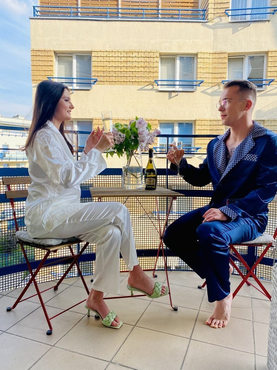 934 Classic Forex Damen Schlafanzug - Perle/Perle