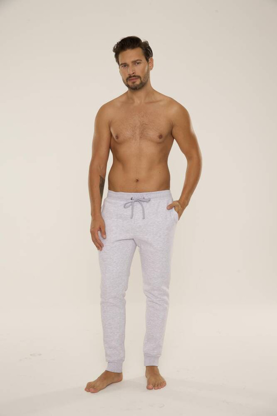 813 Indigo Herren-Trainingsanzug von De Lafense - leicht meliert