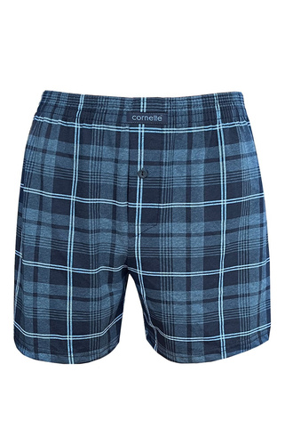 Bunte 3er-Pack lockere Herrenboxershorts aus Baumwolle Cornette 945/13