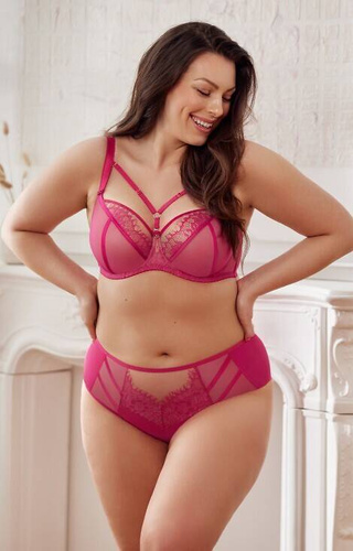 K 496 Paradiesischer Soft-BH Gorsenia - Amaranth