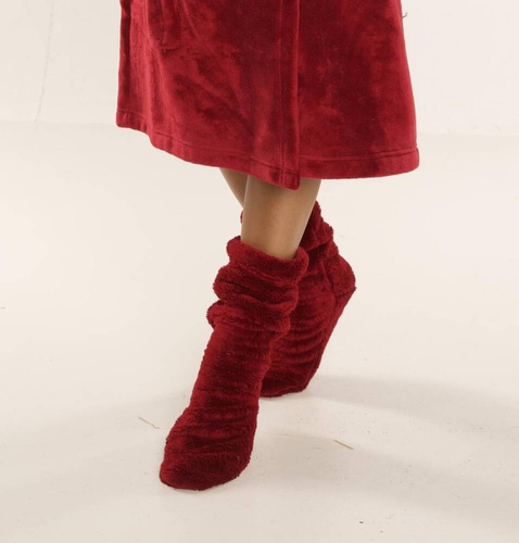 553/554 Wellsoft Smooth Schlafsocken De Lafense - kastanienbraun