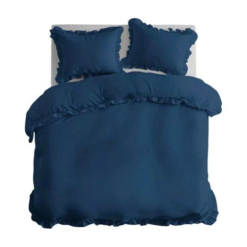 Pure 23 Bettwäsche aus einfarbiger Baumwolle, Detexpol-Denim