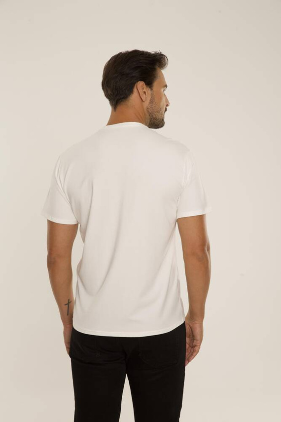 828 Chandler t-shirt De Lafense - ecru