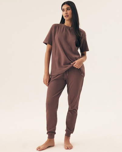 43349 Nilsa Henderson Damenpyjama – braun