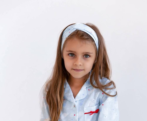 Weißer Bär Kids Sensis Stirnband für Mädchen - blau