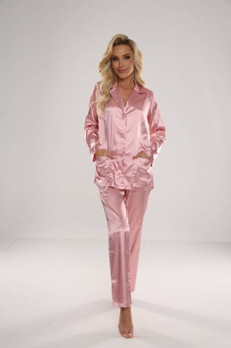 934 Classic Forex Damen Schlafanzug - rosa/rosa