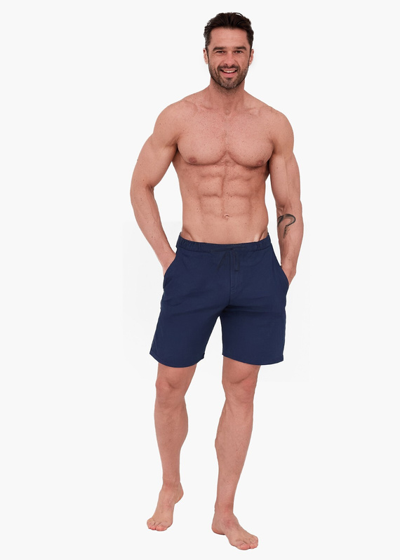 883/01 Cornette Herren-Pyjama-Shorts | 100 % Baumwolle, Taschen, Knöpfe