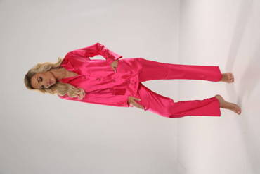 934 Classic Forex Damen Schlafanzug - Himbeere