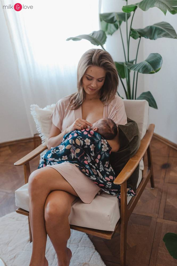 Forest Szlafrok bambusowy Milk&Love 