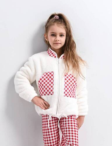 Perfect Kids Sensis Kindersweatshirt - creme-rot