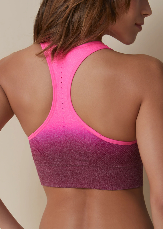 Diana Bra Sport Selene Fuchsia – Sport-BH ohne Bügel, Stabilisierung und Komfort