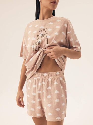 42647 Nubes Henderson Damenpyjama – Beige