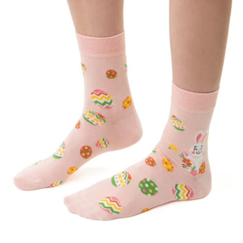 Art.136 Happy Ester Steven Damensocken – 132 rosa