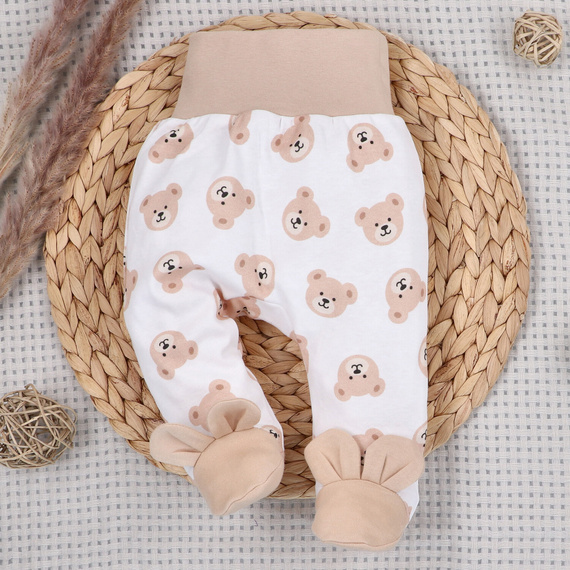 ABK-0048 Sweet Bears Baby-Set aus Nini-Bio-Baumwolle