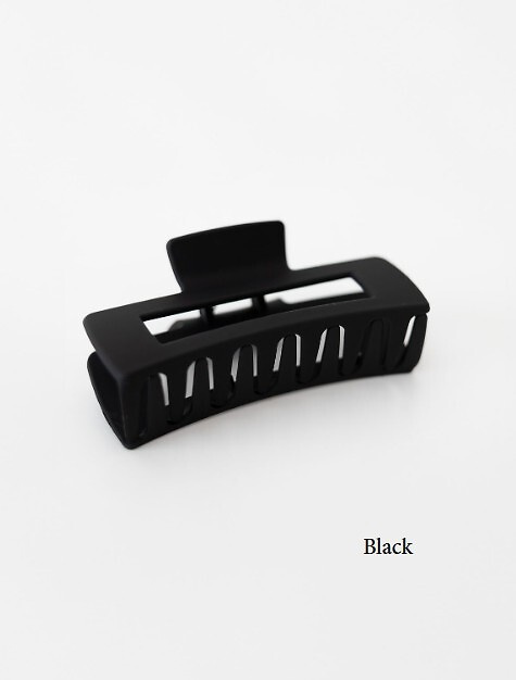 Elegante Haarspange W26 Sensis – 10 cm – schwarz